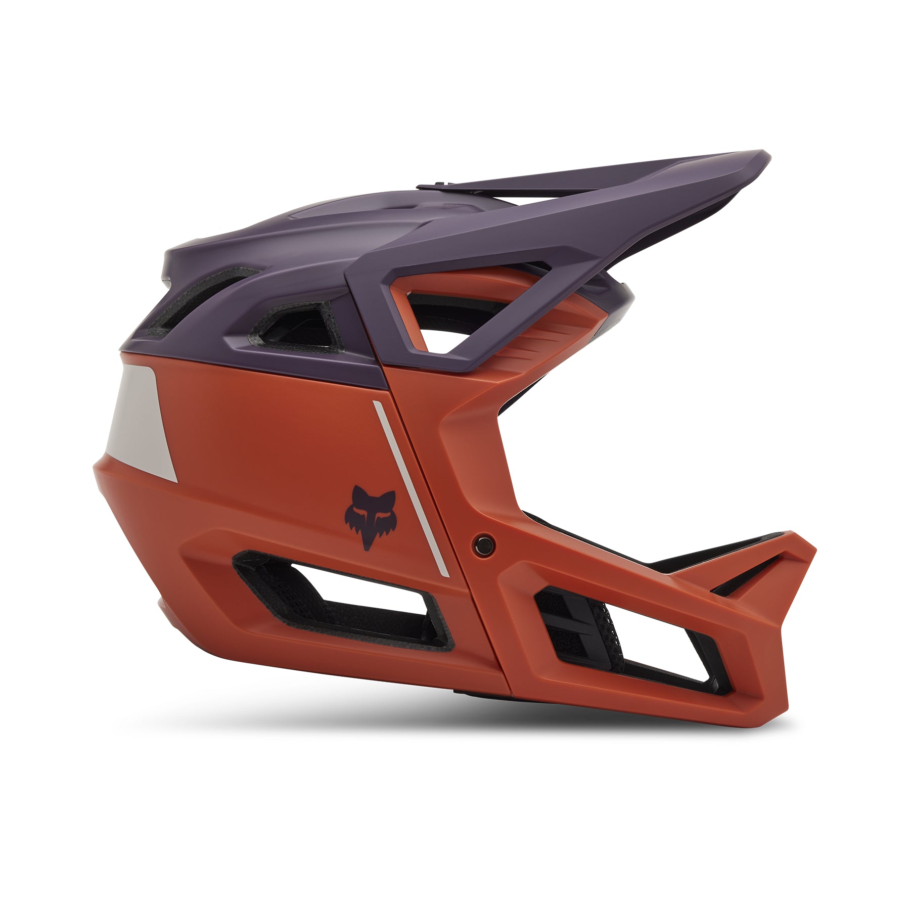 Fox Proframe Helmet - L - Clyzo Atomic Orange - Image 1