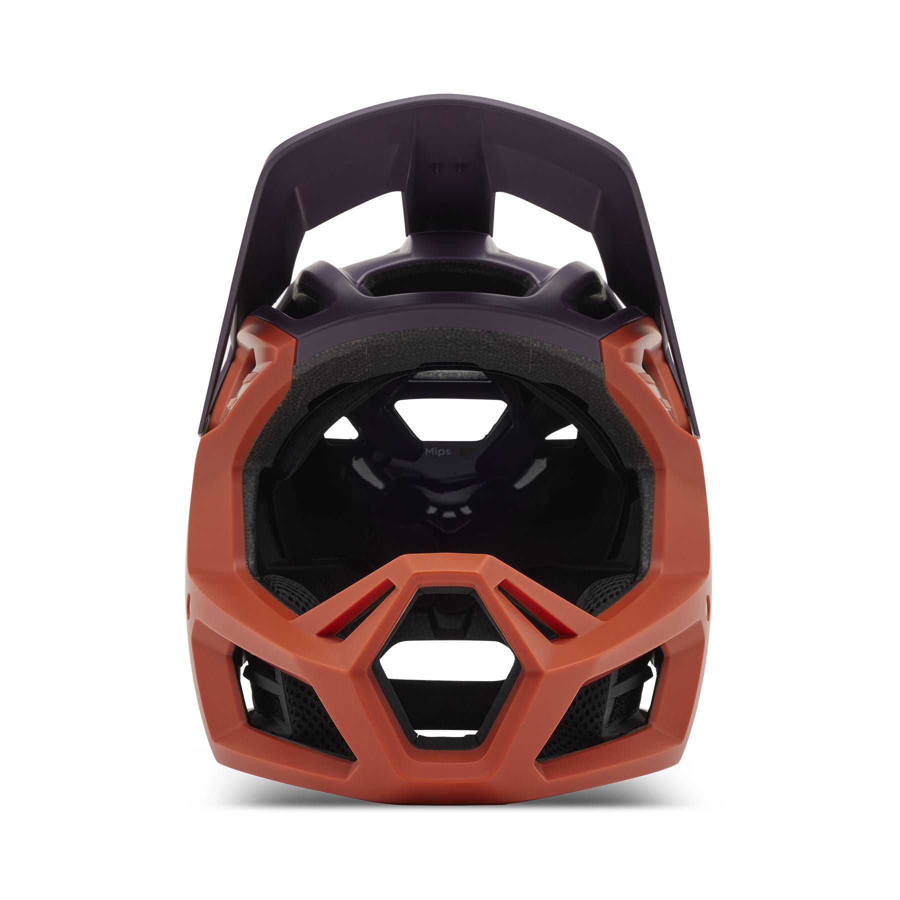 Fox Proframe Helmet - L - Clyzo Atomic Orange - Image 3