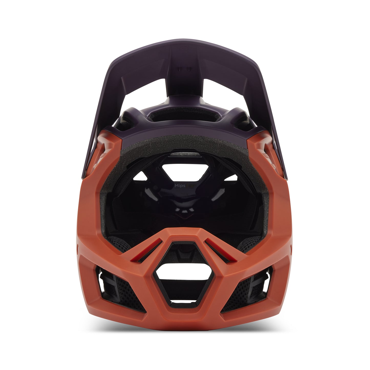 Fox Proframe Helmet - S - Clyzo Atomic Orange - Image 3