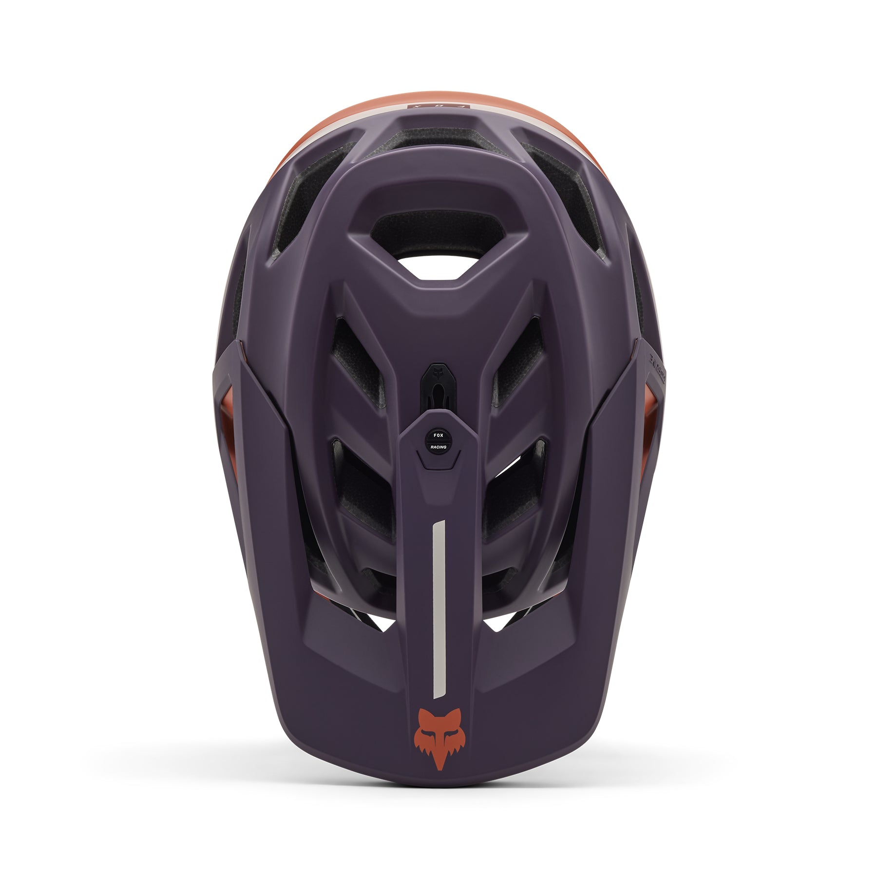 Fox Proframe Helmet - S - Clyzo Atomic Orange - Image 4