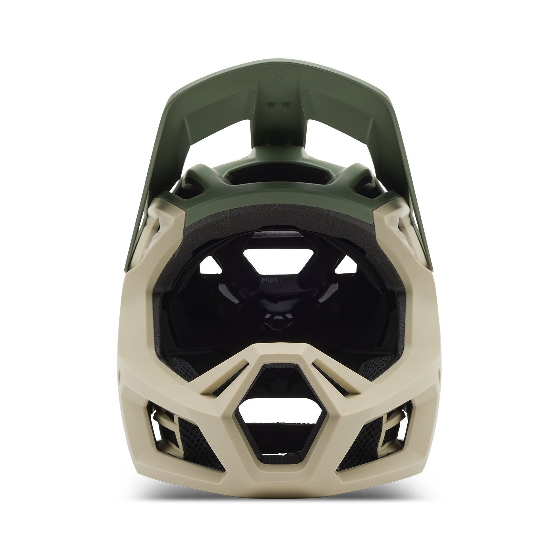 Fox Proframe Helmet - S - Clyzo Cream - Image 3