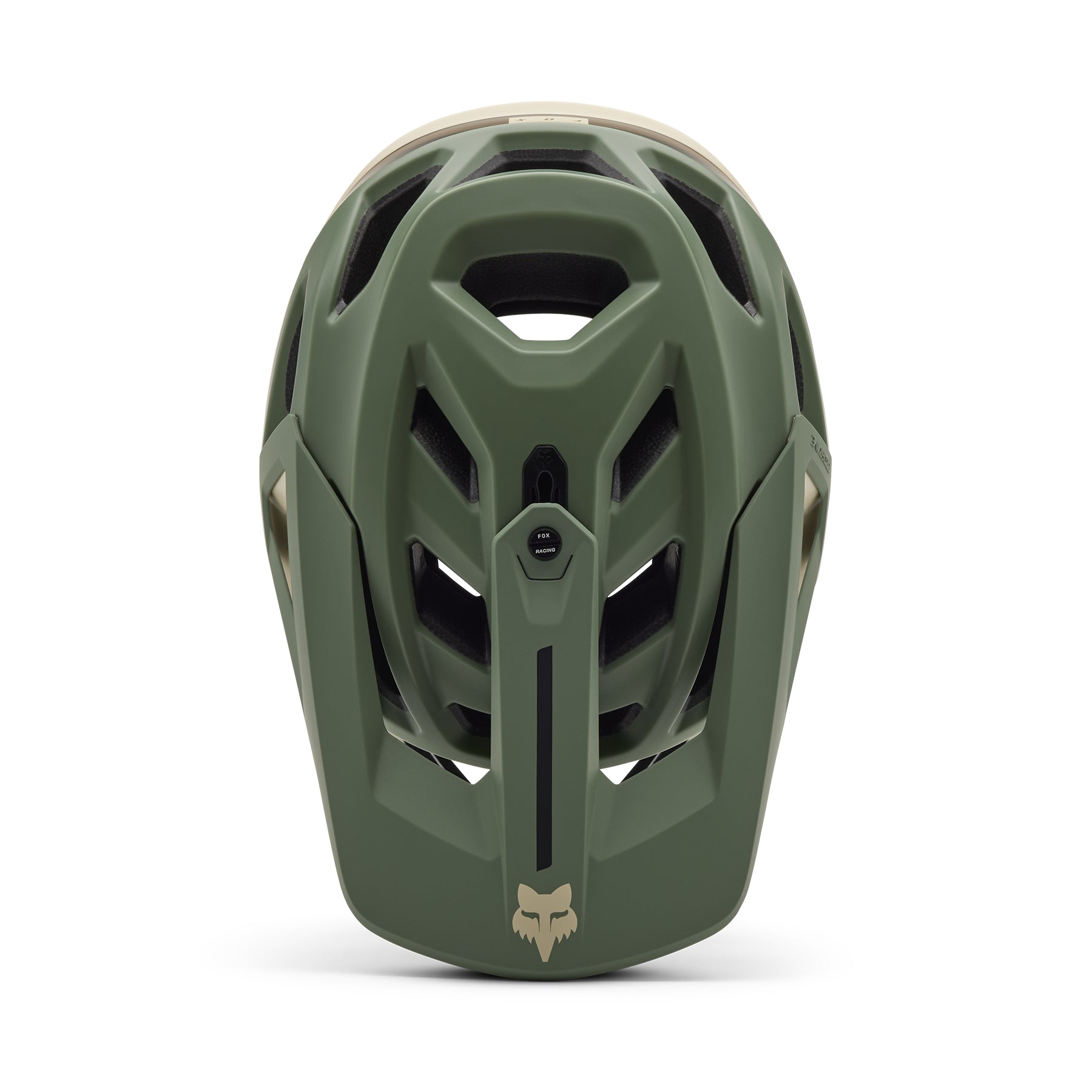 Fox Proframe Helmet - S - Clyzo Cream - Image 4
