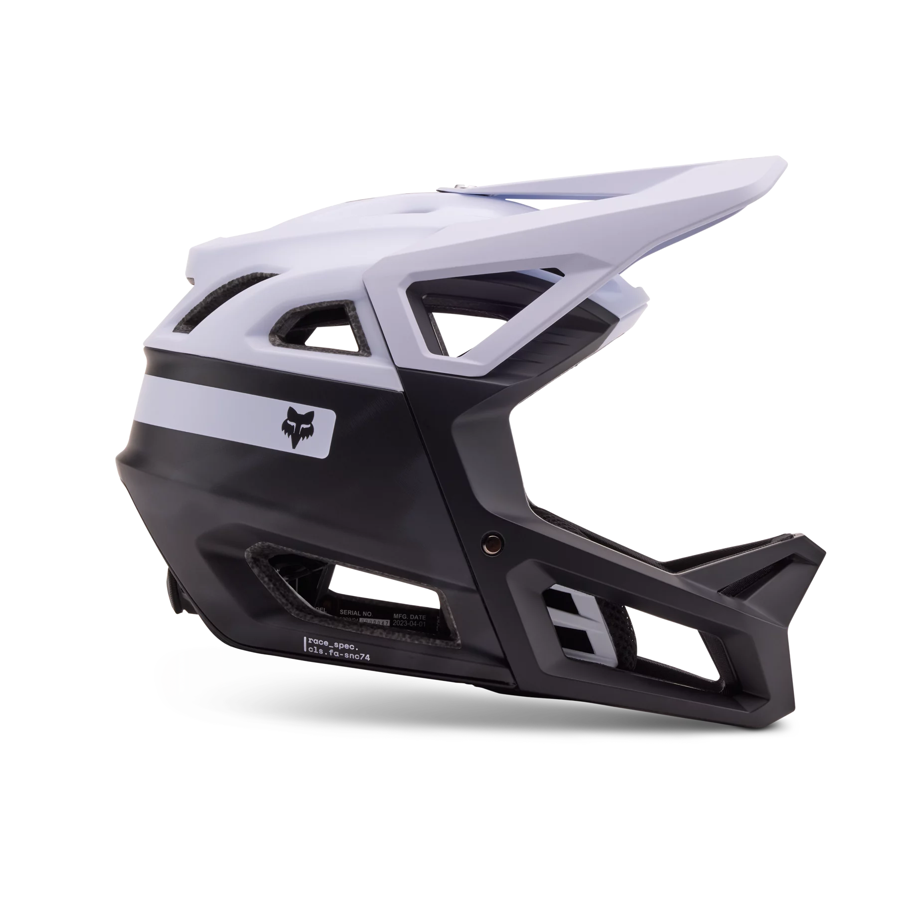 Fox Proframe RS MIPS Helmet - S - Taunt - Black - White - Image 1