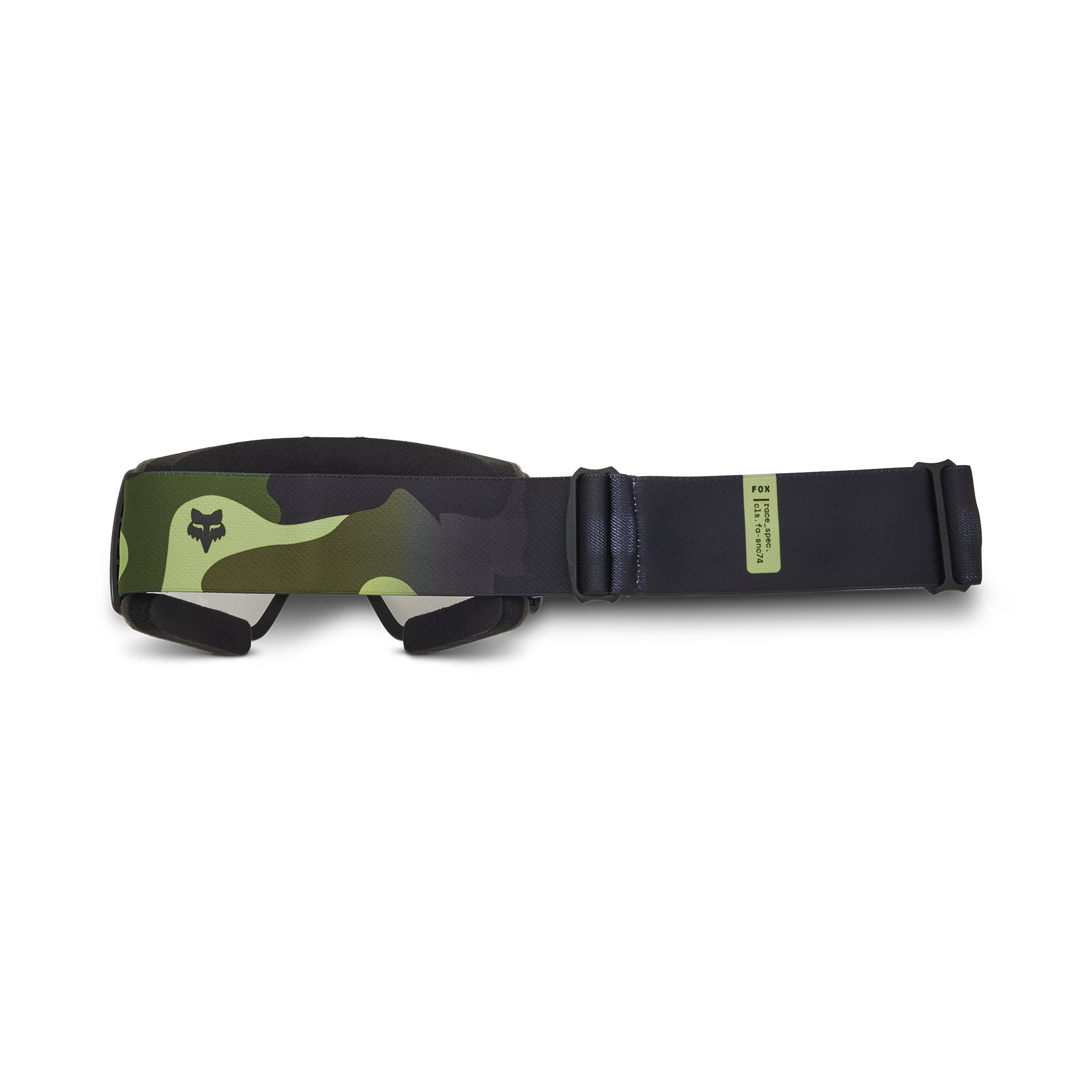 Fox Purevue Goggles - One Size Fits Most - Green Camo - Clear Lens - Image 2