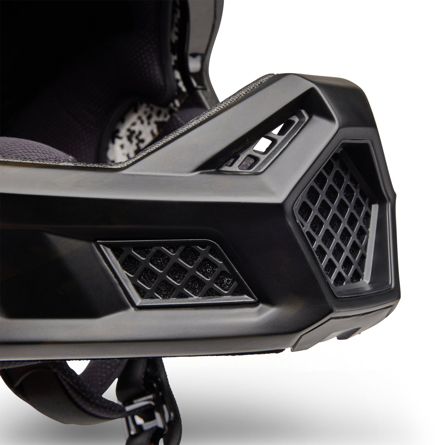 Fox Rampage Pro Carbon Mips Helmet - L - Matte Carbon - Image 9