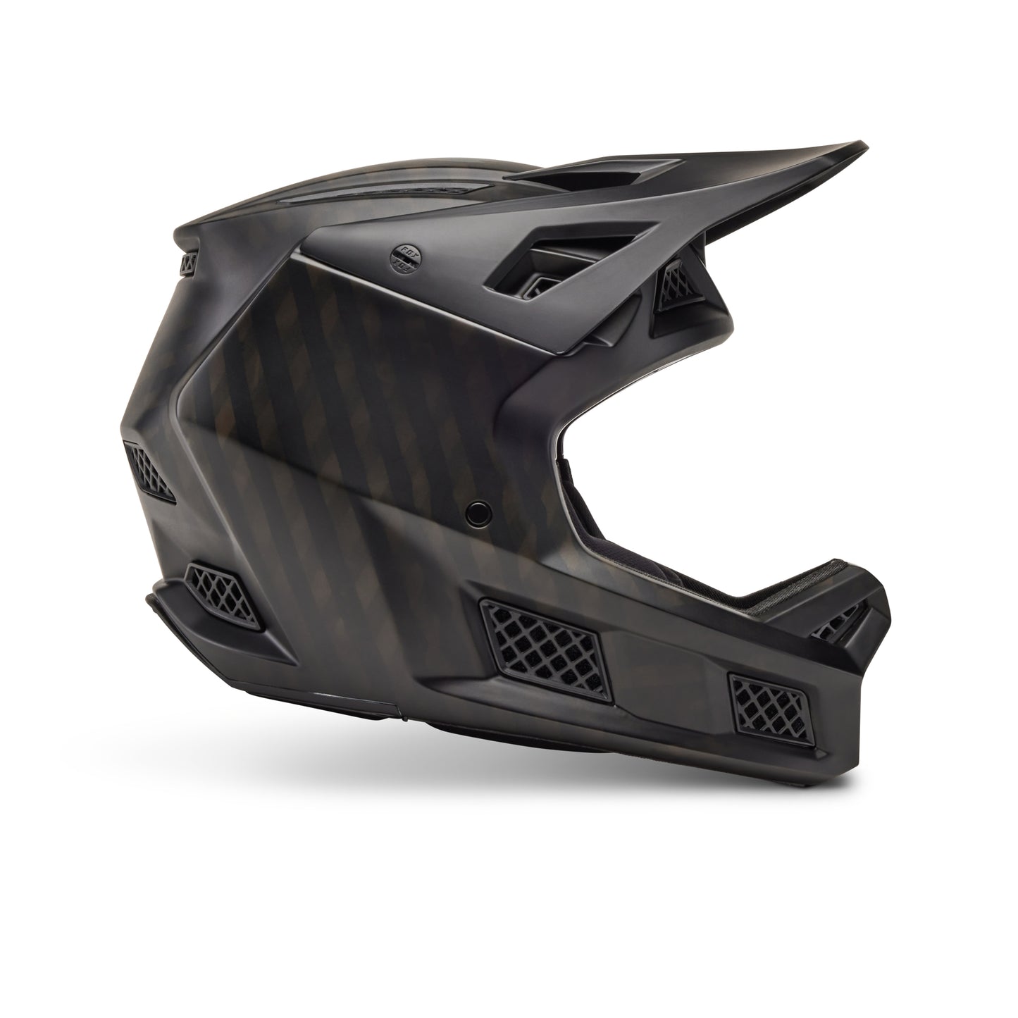 Fox Rampage Pro Carbon Mips Helmet - M - Matte Carbon - Image 1