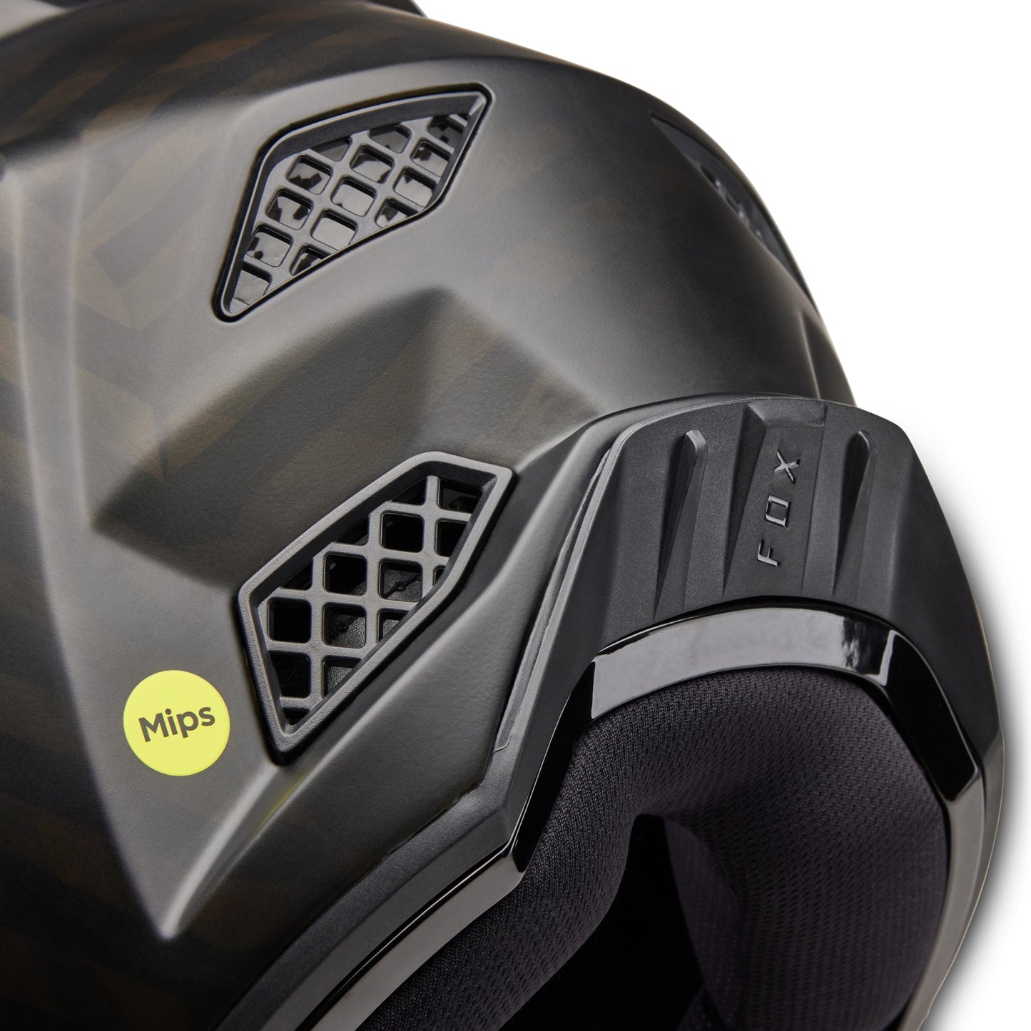 Fox Rampage Pro Carbon Mips Helmet - S - Matte Carbon - Image 7