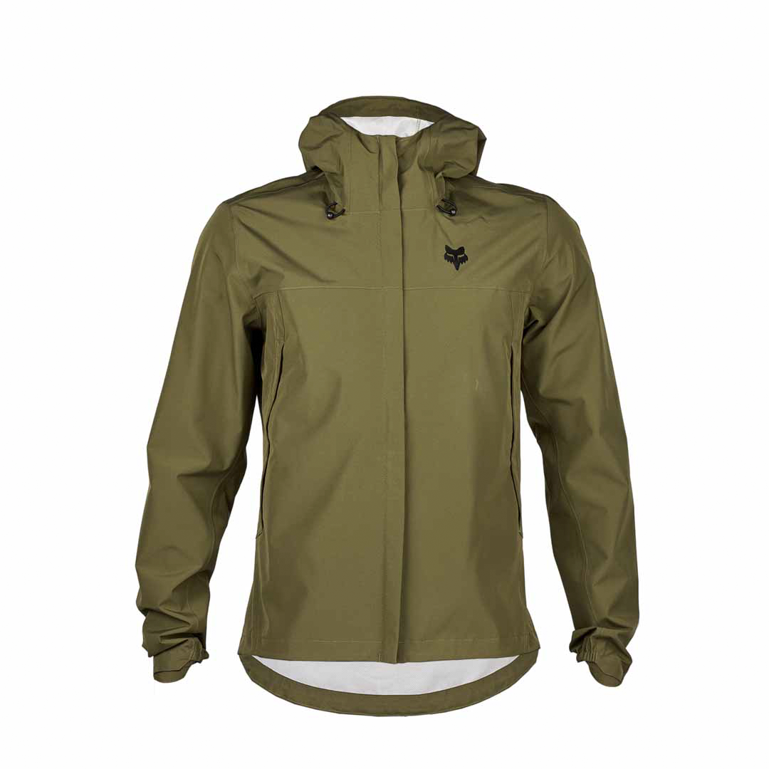 Fox Ranger 2.5 Layer Water Jacket - L - Dark Green - Image 1