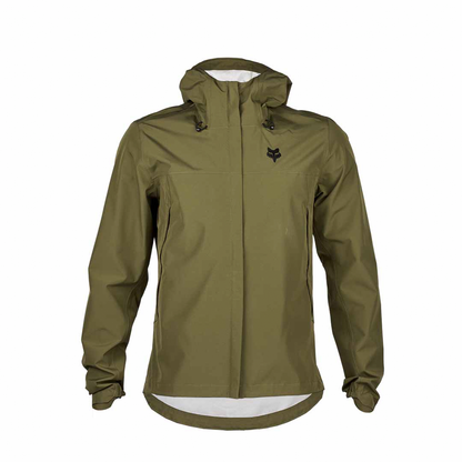 Fox Ranger 2.5 Layer Water Jacket - L - Dark Green - Image 1