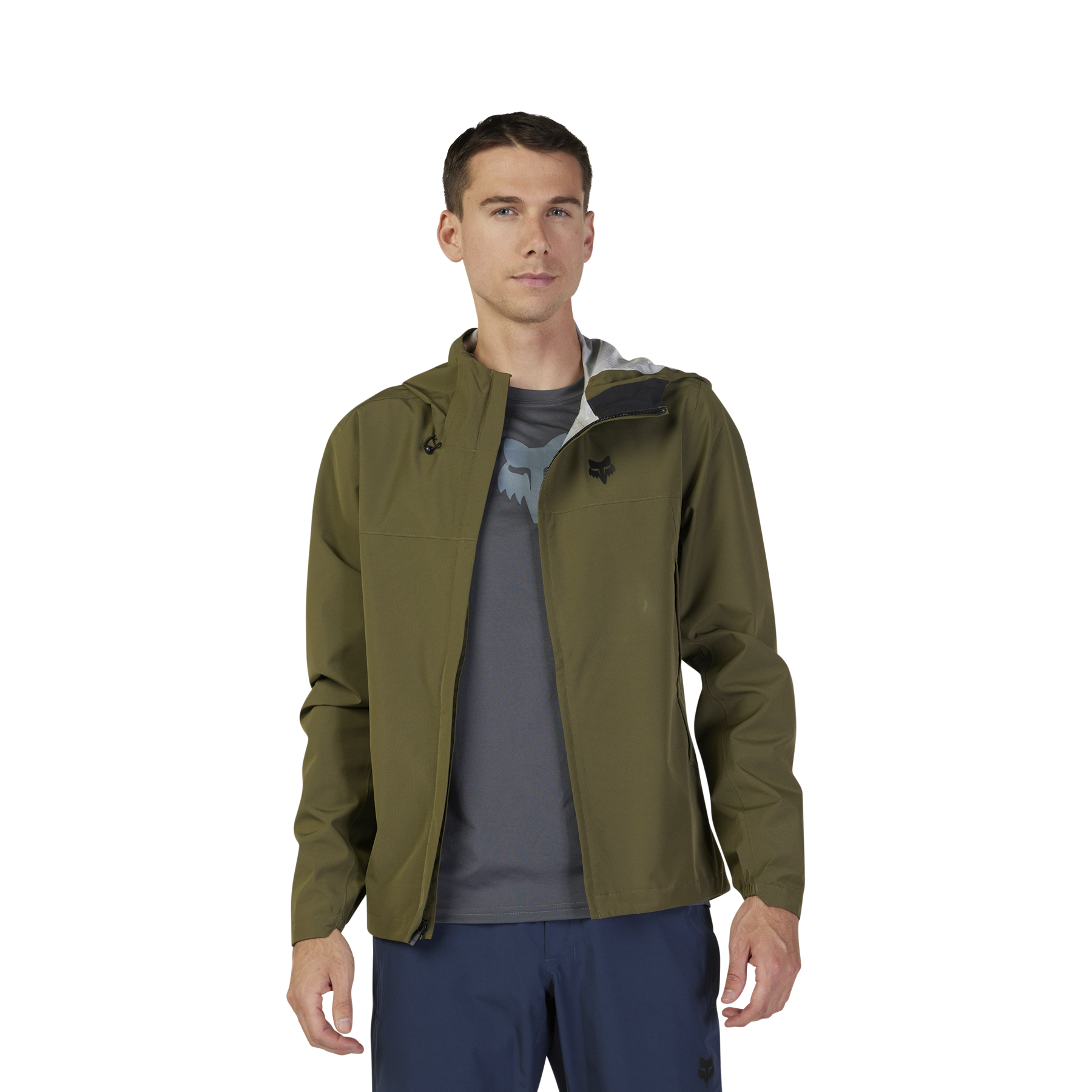 Fox Ranger 2.5 Layer Water Jacket - XL - Dark Green - Image 4