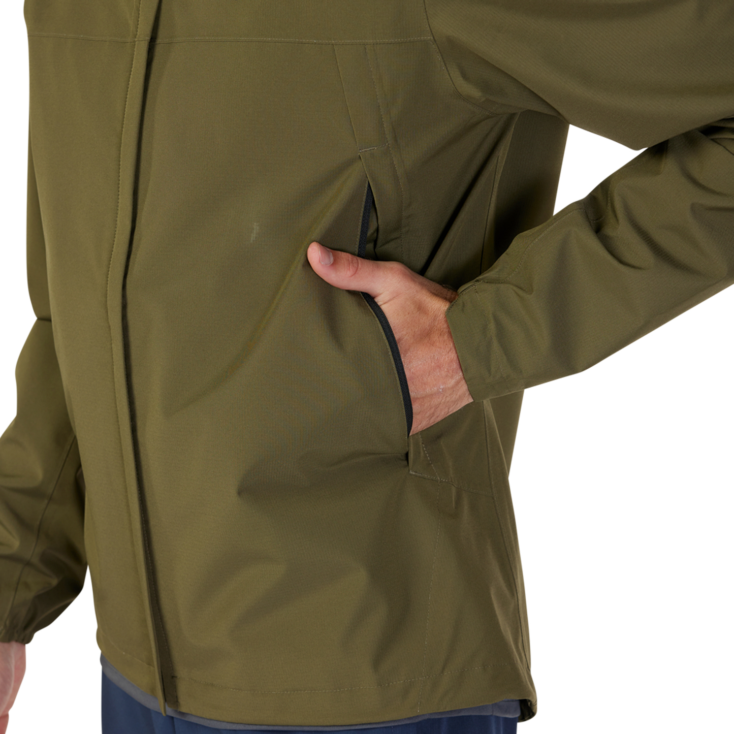 Fox Ranger 2.5 Layer Water Jacket - XL - Dark Green - Image 5