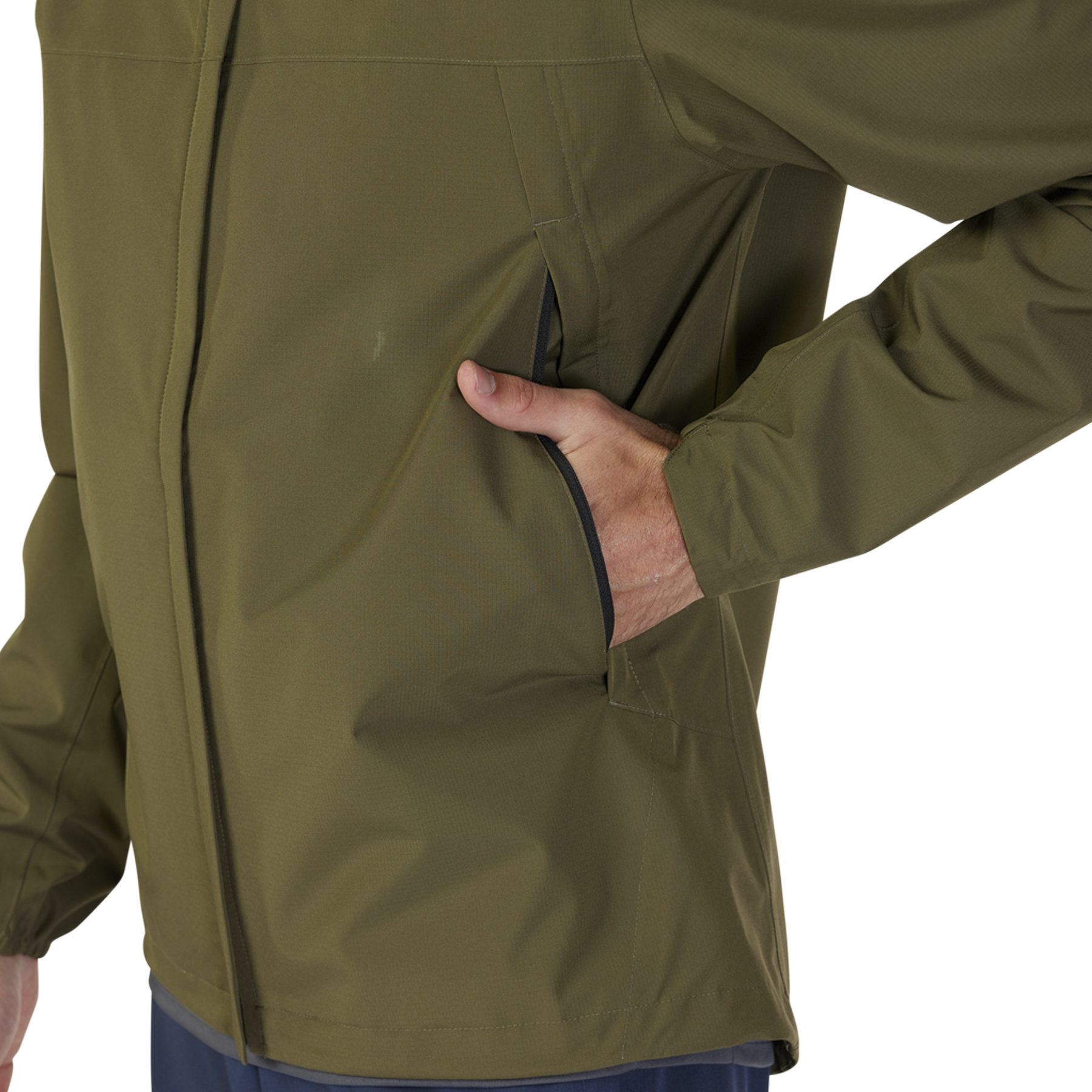 Fox Ranger 2.5 Layer Water Jacket - XL - Dark Green - Image 5