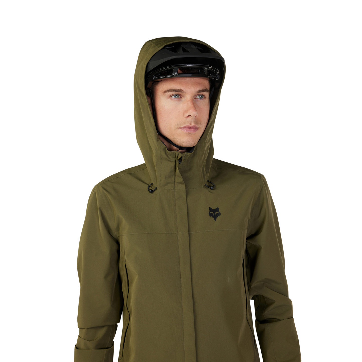 Fox Ranger 2.5 Layer Water Jacket - XL - Dark Green - Image 9