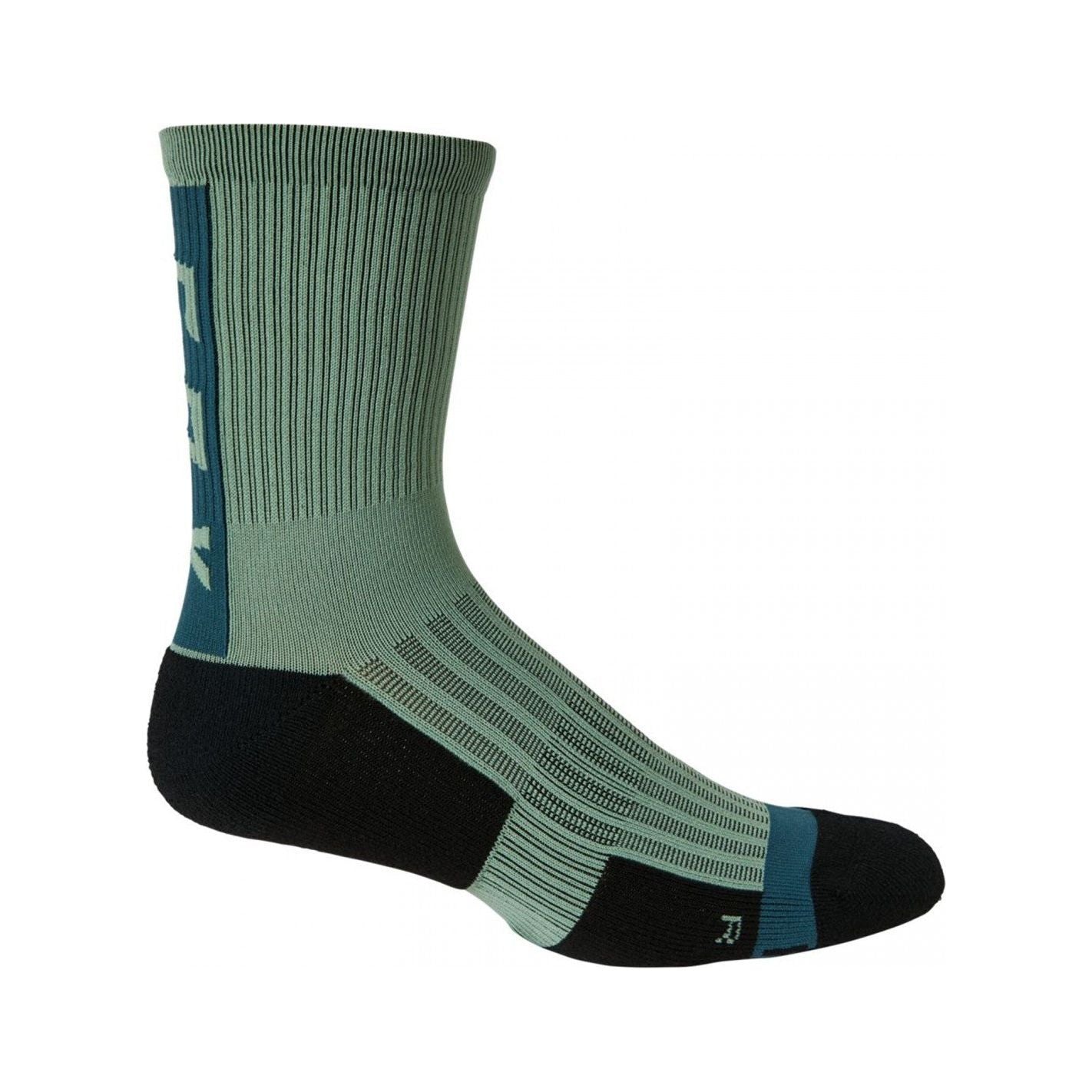 Fox Ranger 6 Inch Socks - L-XL - Sage - Image 1