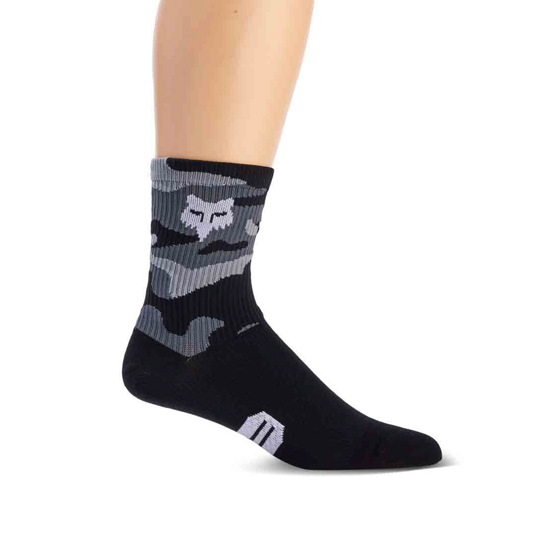 Fox Ranger 6 Inch Socks - XS-S - Black Camo - Image 1