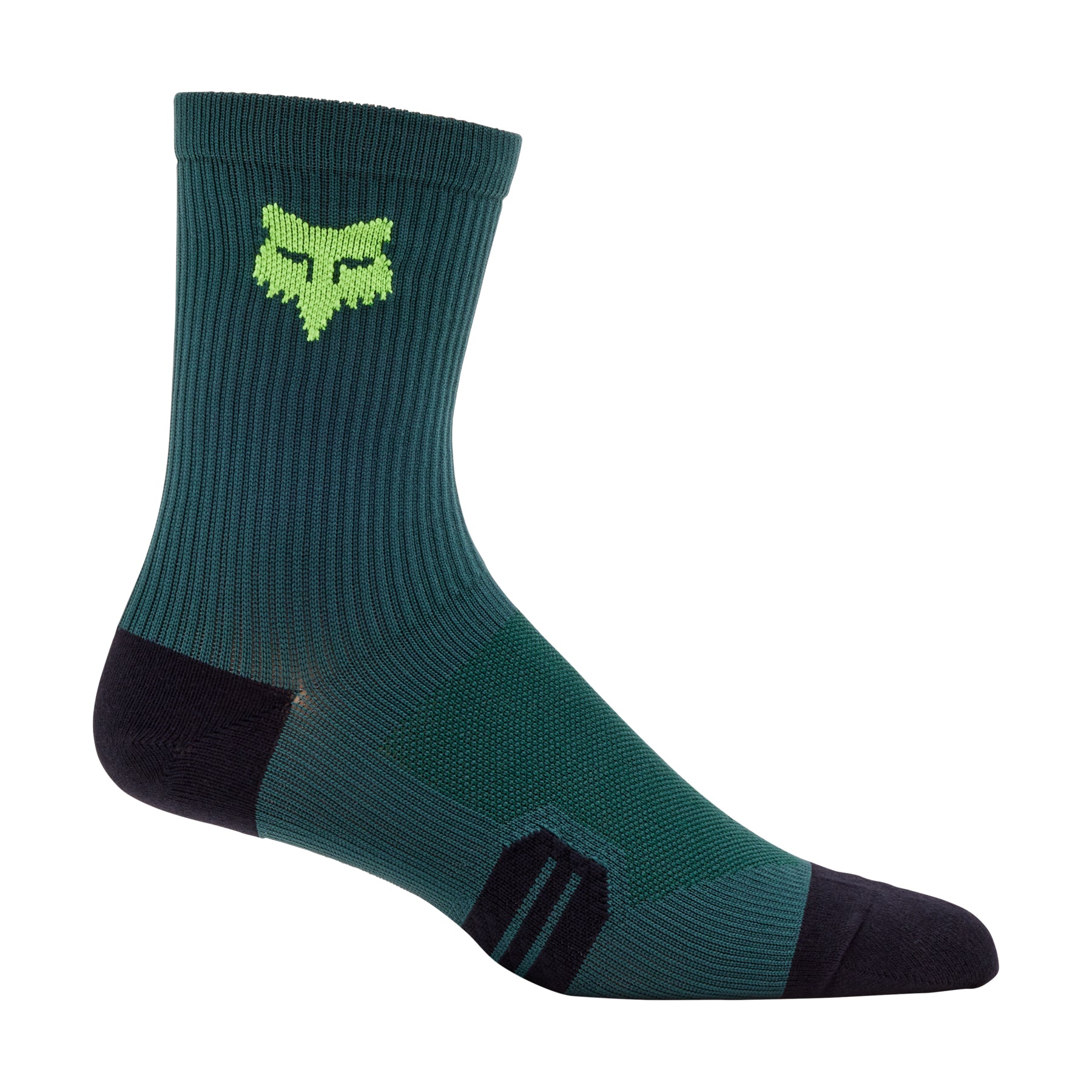 Fox Ranger 6 Inch Socks - XS-S - Emerald - Image 1