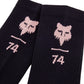 Fox Ranger 8 Inch Socks - L-XL - Fox 74 - Black - Pink - Image 2