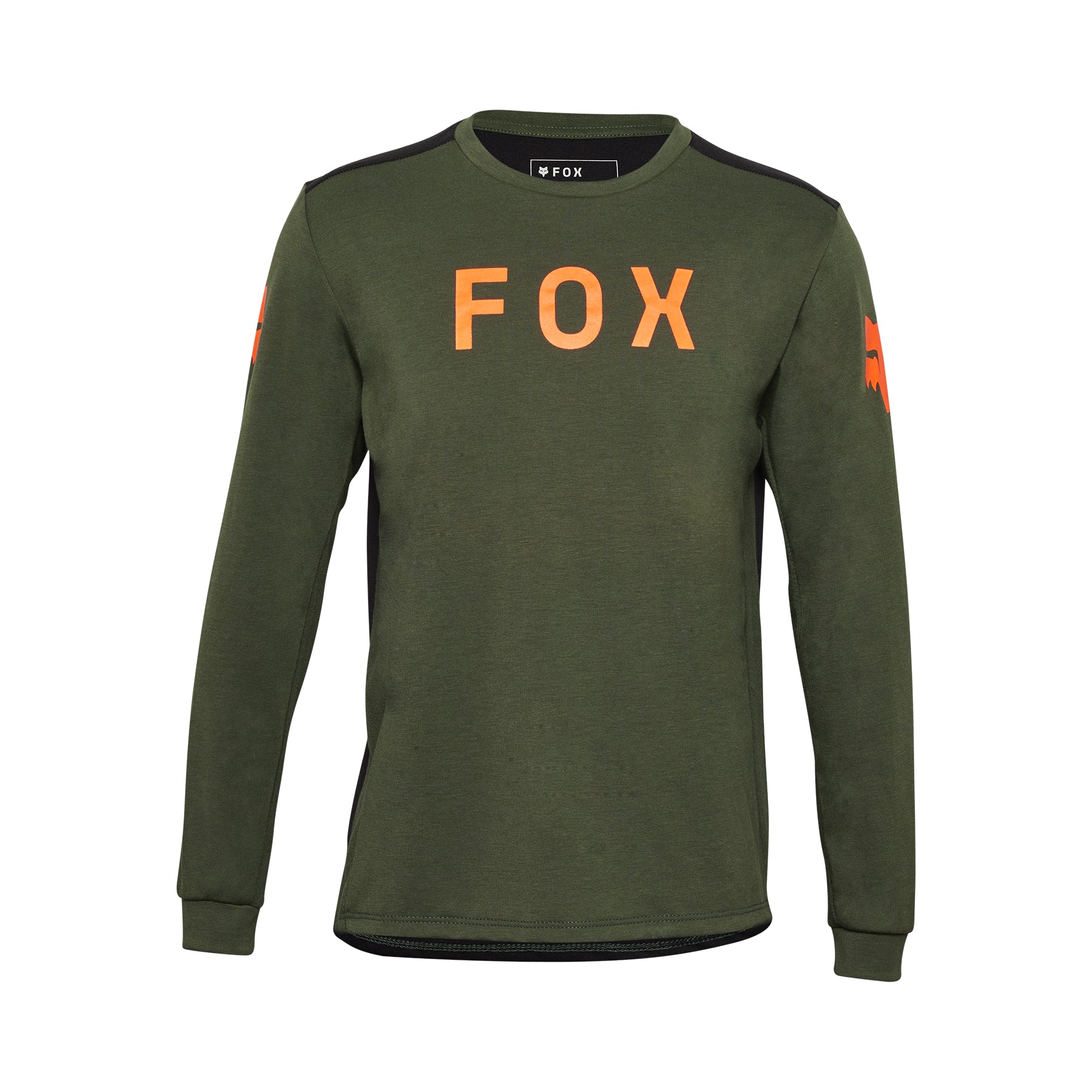 Fox Racing Maillot De Cyclisme Homme Ranger DR Aviation – Vert Dark Sage, Taille M – Unisexe Adulte