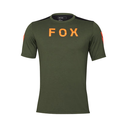 Fox Ranger DR Aviation Short Sleeve Jersey - M - Dark Sage - Image 1