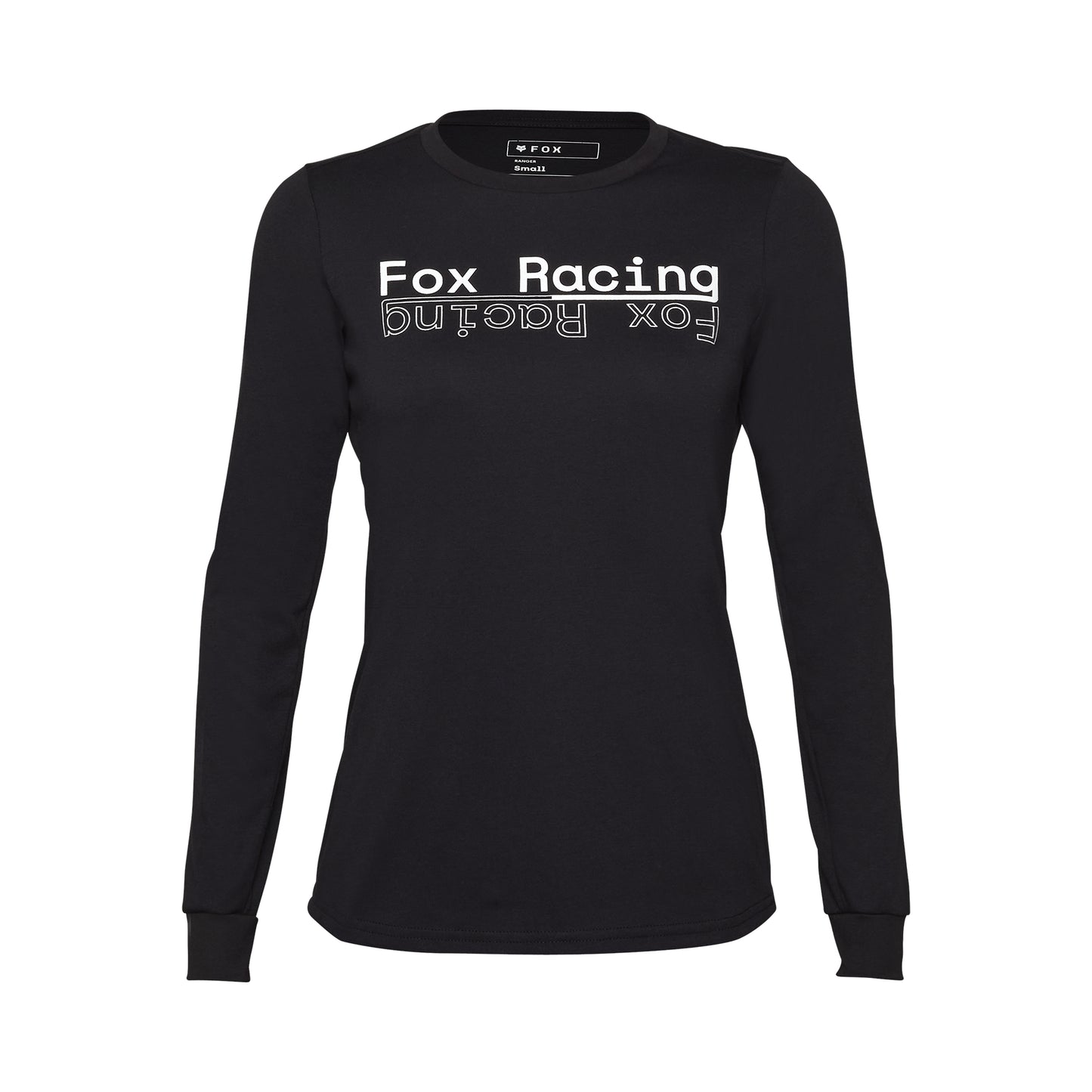 Fox Ranger DR MD Women's Long Sleeve Jersey - Women's L - Black - Image 1