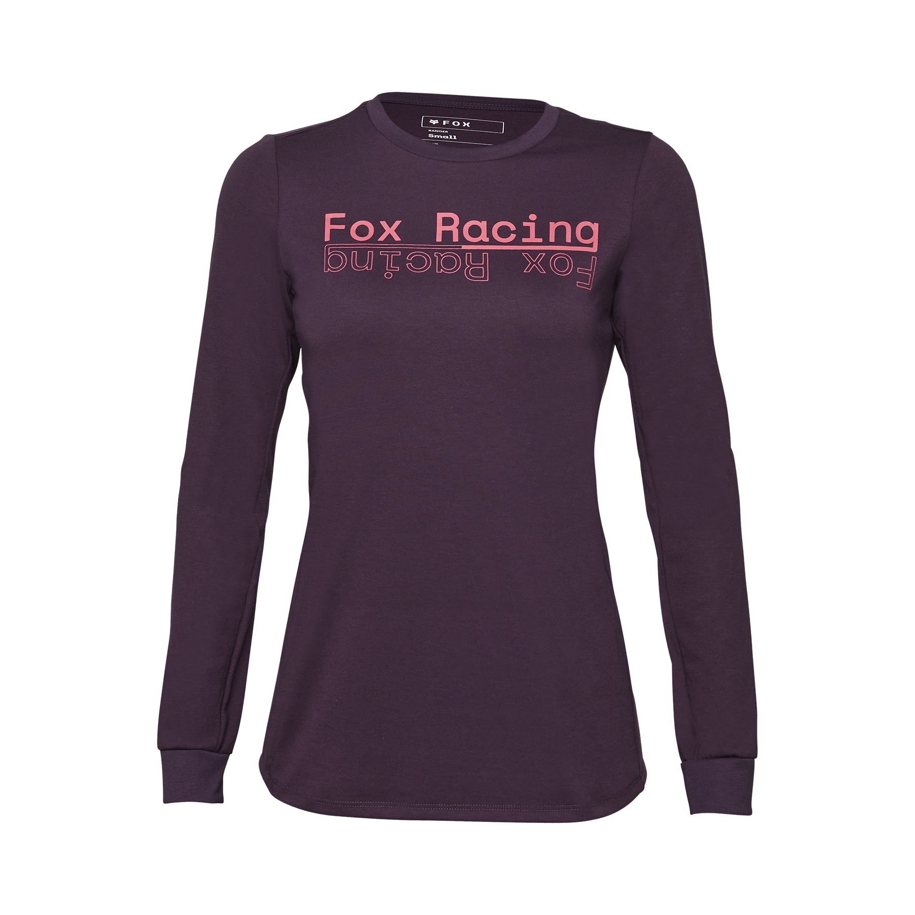 Fox Ranger DR MD Women's Long Sleeve Jersey - Women's L - Dark Purple - Image 1