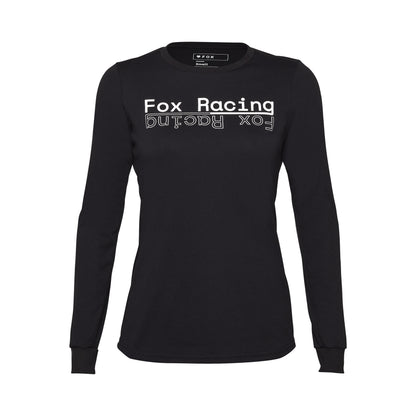 Fox Ranger DR MD Women's Long Sleeve Jersey - Women's XL - Black - Image 1