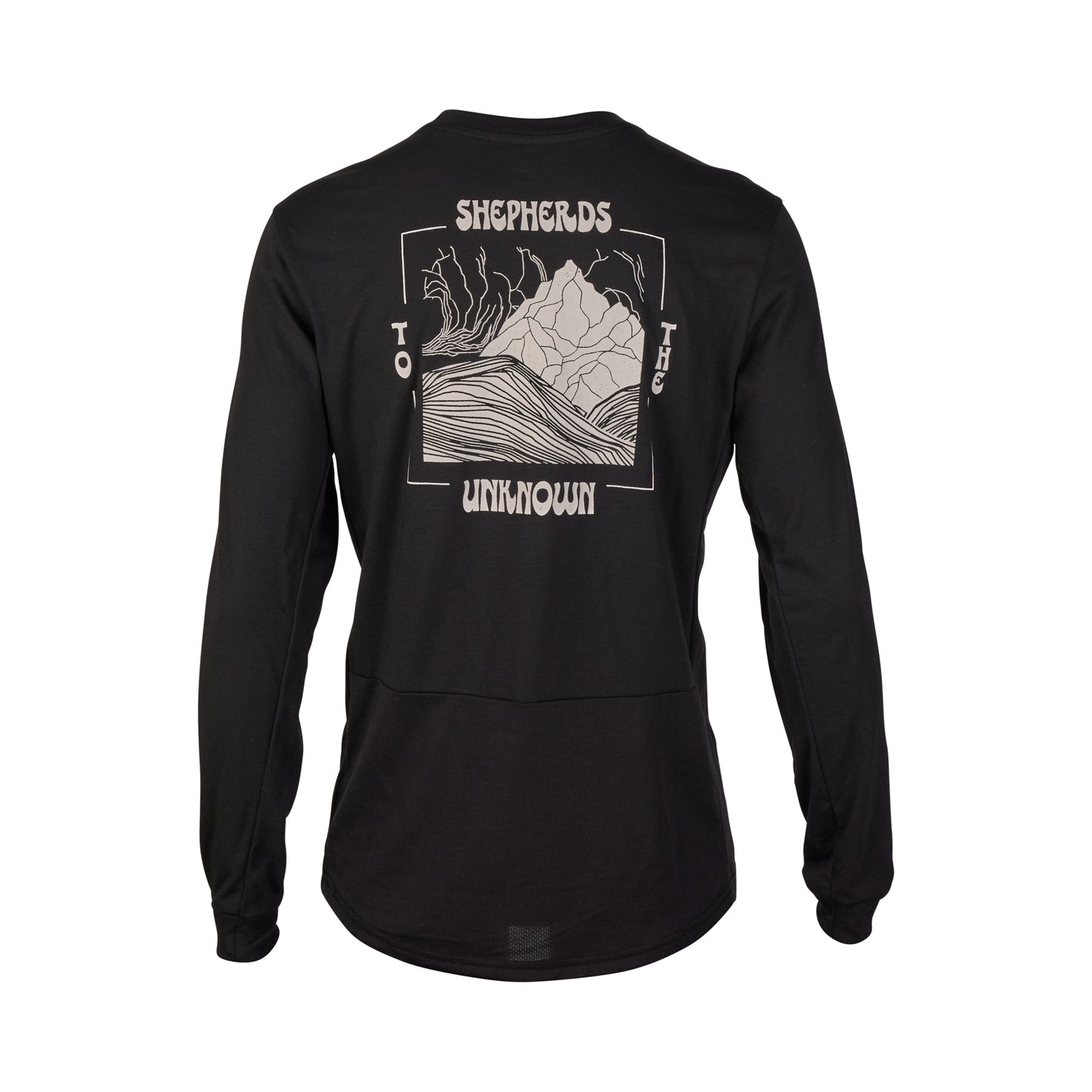 Fox Ranger DR Shepherds Long Sleeve Jersey - 2XL - Black - Image 2