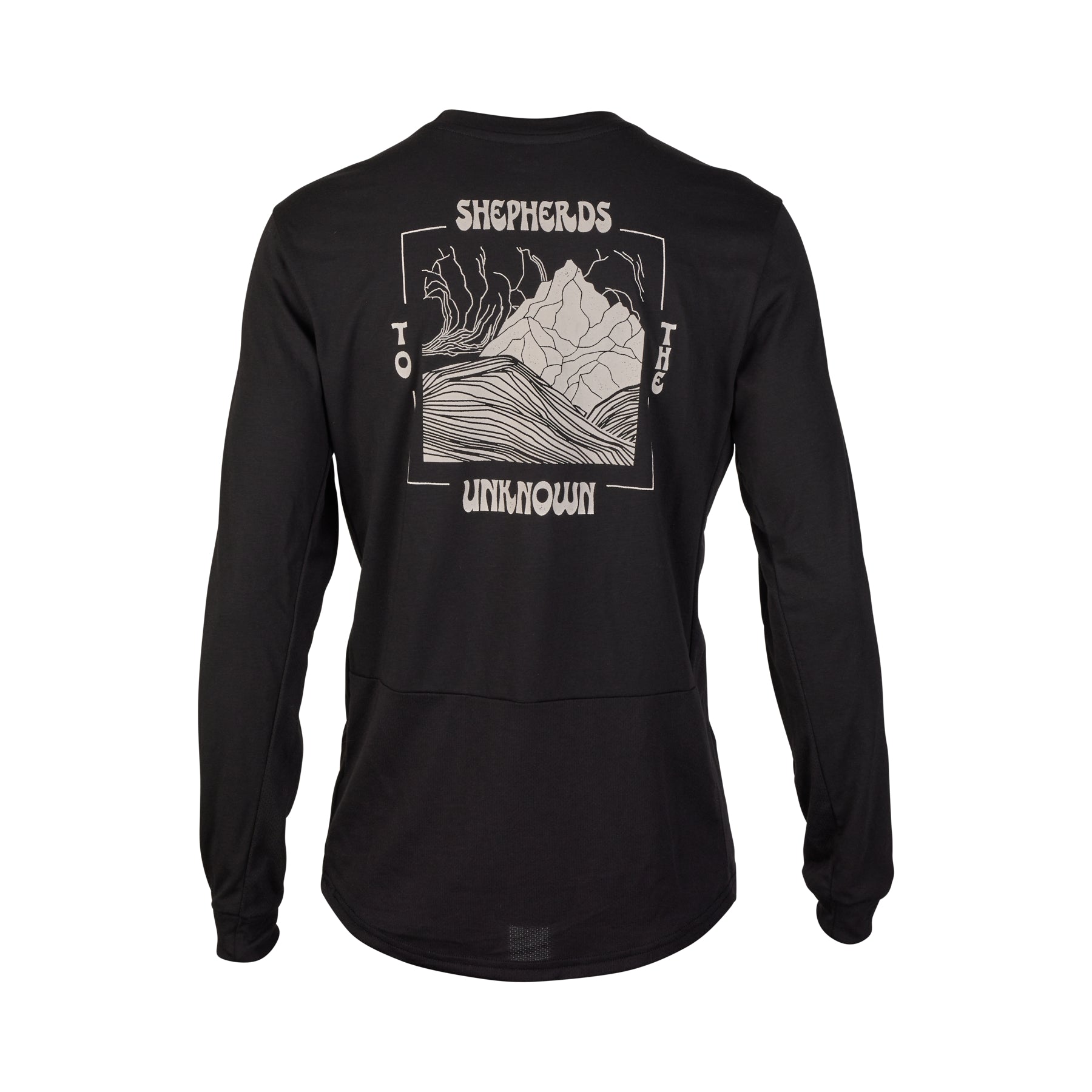 Fox Ranger DR Shepherds Long Sleeve Jersey - 2XL - Black - Image 2