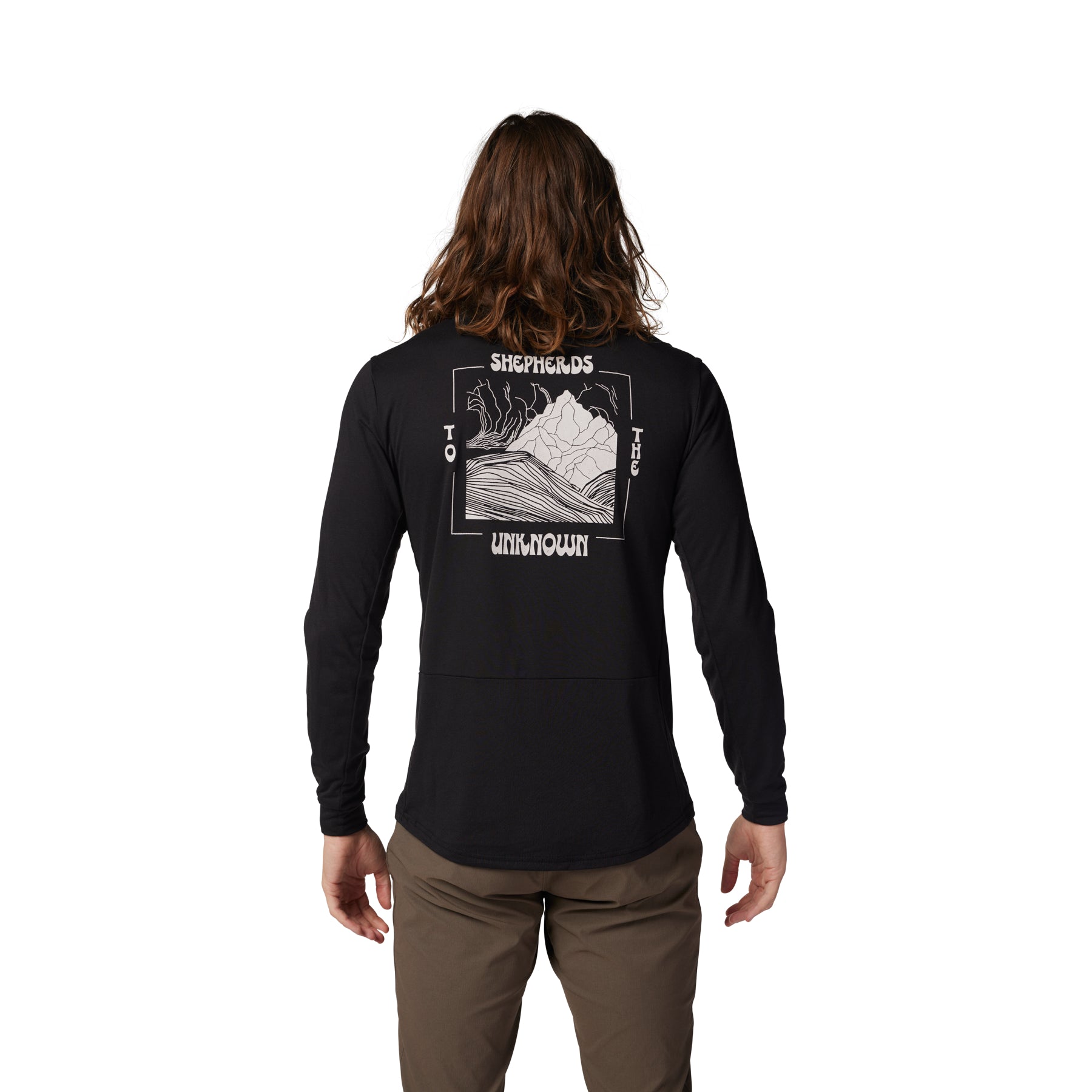 Fox Ranger DR Shepherds Long Sleeve Jersey - 2XL - Black - Image 4