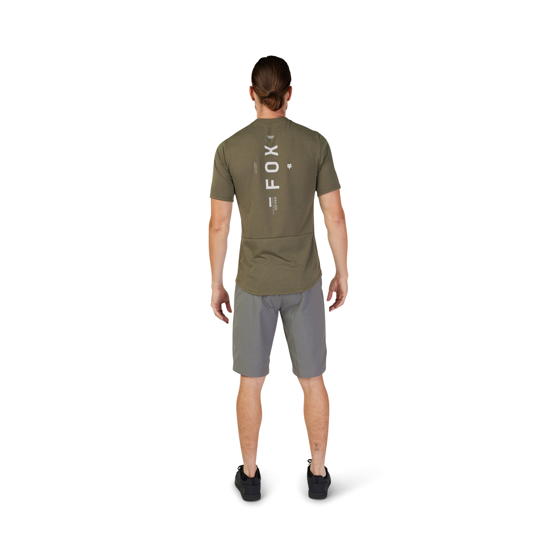Fox Ranger Dri-Release Short Sleeve Jersey - M - Alyn Olive Green - Image 3