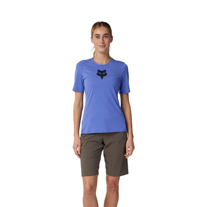 Fox Ranger Foxhead Women's Short Sleeve Jersey - Women's L - Violet - Image 1