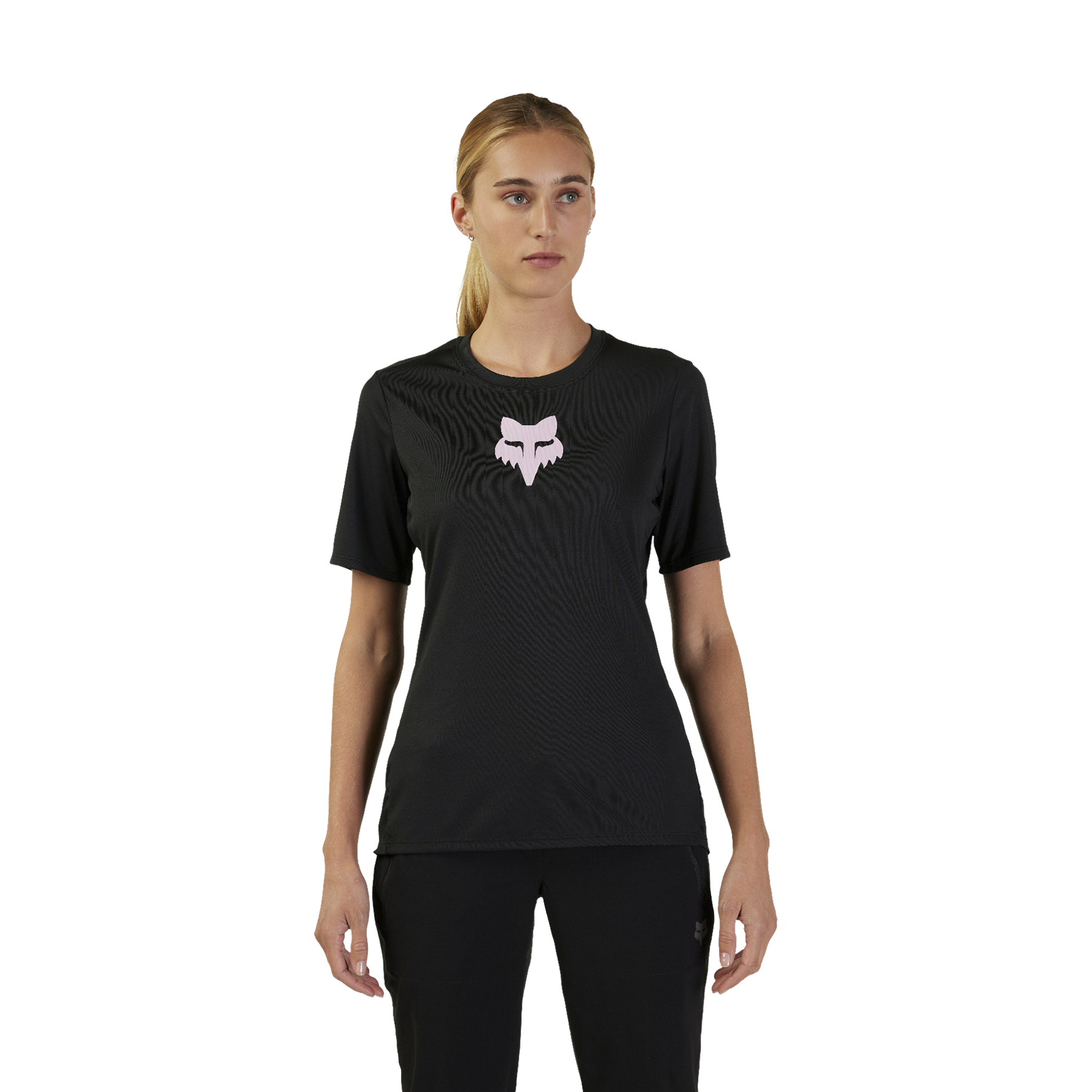 Fox Ranger Foxhead Women's Short Sleeve Jersey - Women's XL - Black - Image 2