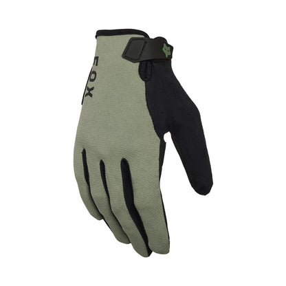 Fox Ranger Gel Full Finger Gloves - M - Moss - Image 1