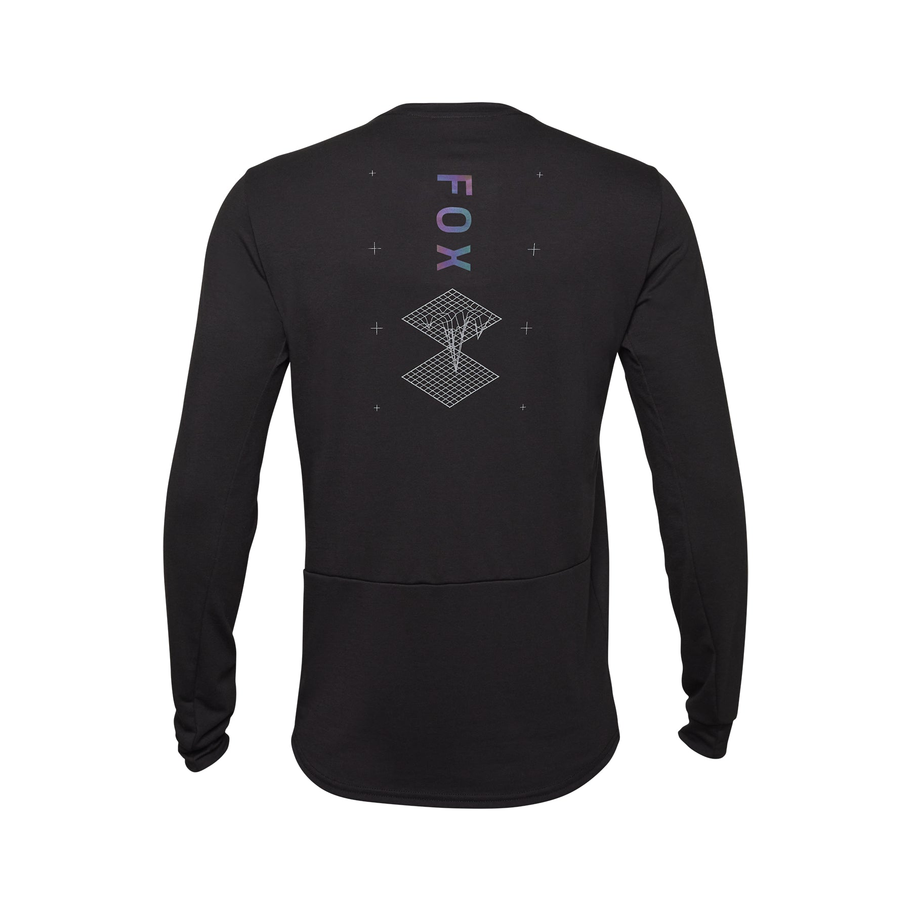 Fox Ranger Lunar DR MD Long Sleeve Jersey - L - Black - Image 2