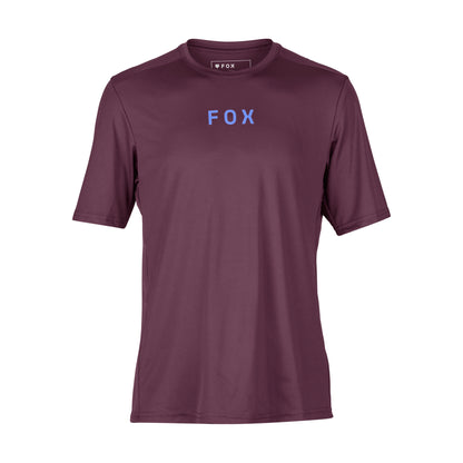 Fox Ranger Moth Short Sleeve Jersey - L - Dark Purple - Image 1