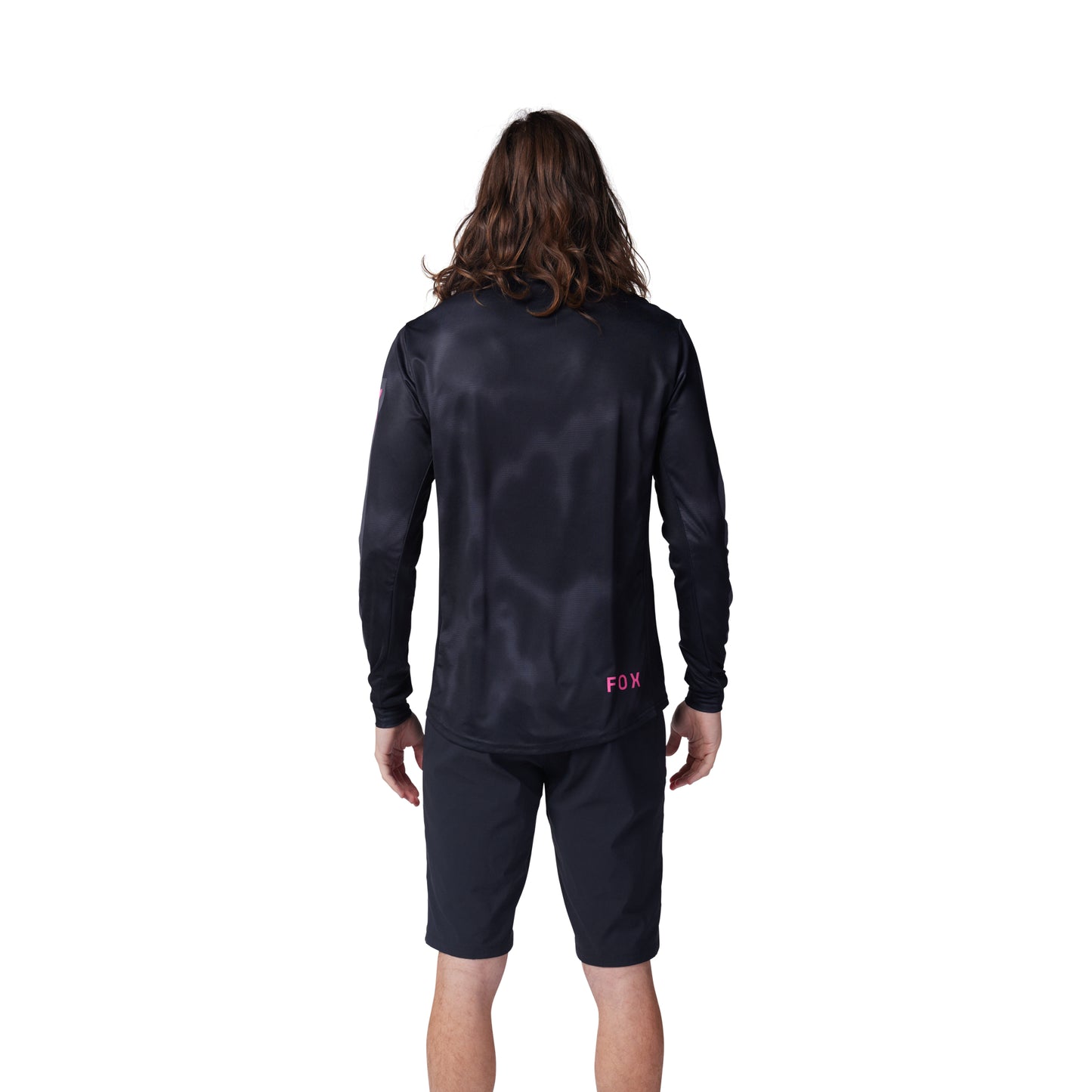 Fox Ranger Race Long Sleeve Jersey - M - Black - Image 2