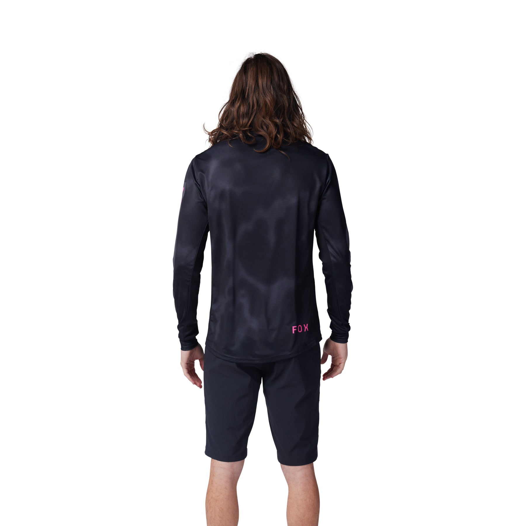 Fox Ranger Race Long Sleeve Jersey - M - Black - Image 2