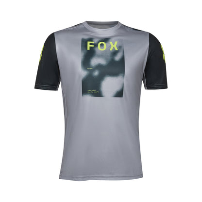 Fox Ranger Race Taunt Short Sleeve Jersey - L - Steel Grey - Image 1