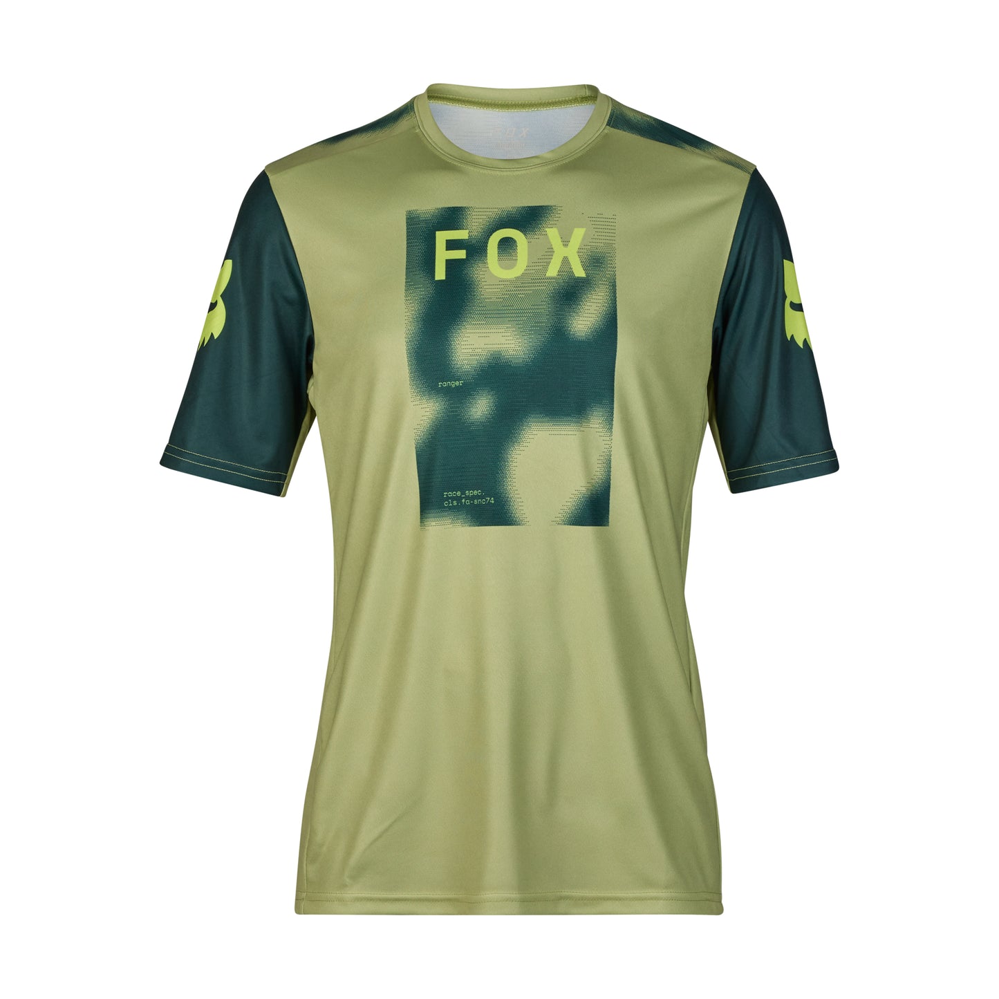 Fox Ranger Race Taunt Short Sleeve Jersey - M - Pale Green - Image 1