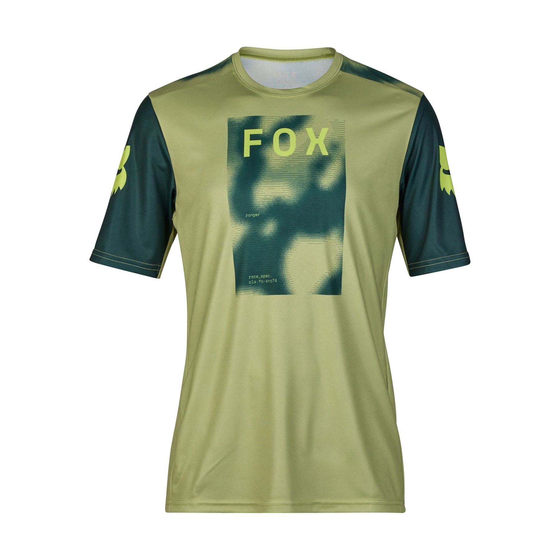 Fox Ranger Race Taunt Short Sleeve Jersey - M - Pale Green - Image 1
