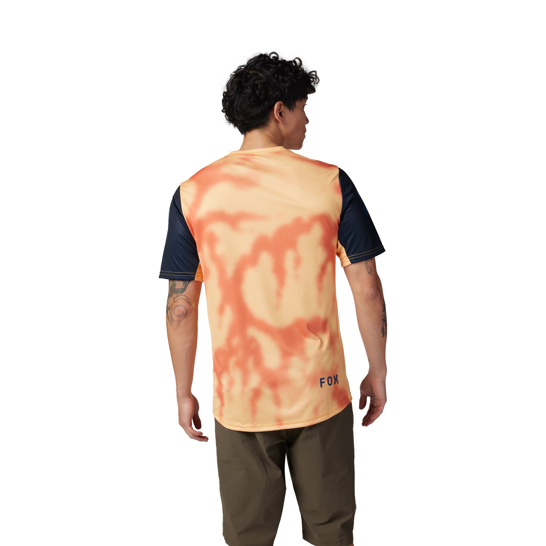 Fox Ranger Race Taunt Short Sleeve Jersey - XL - Orange Sherbert - Image 4