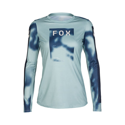 Fox Ranger Race Women's Long Sleeve Jersey - Women's L - Gunmetal - Image 1