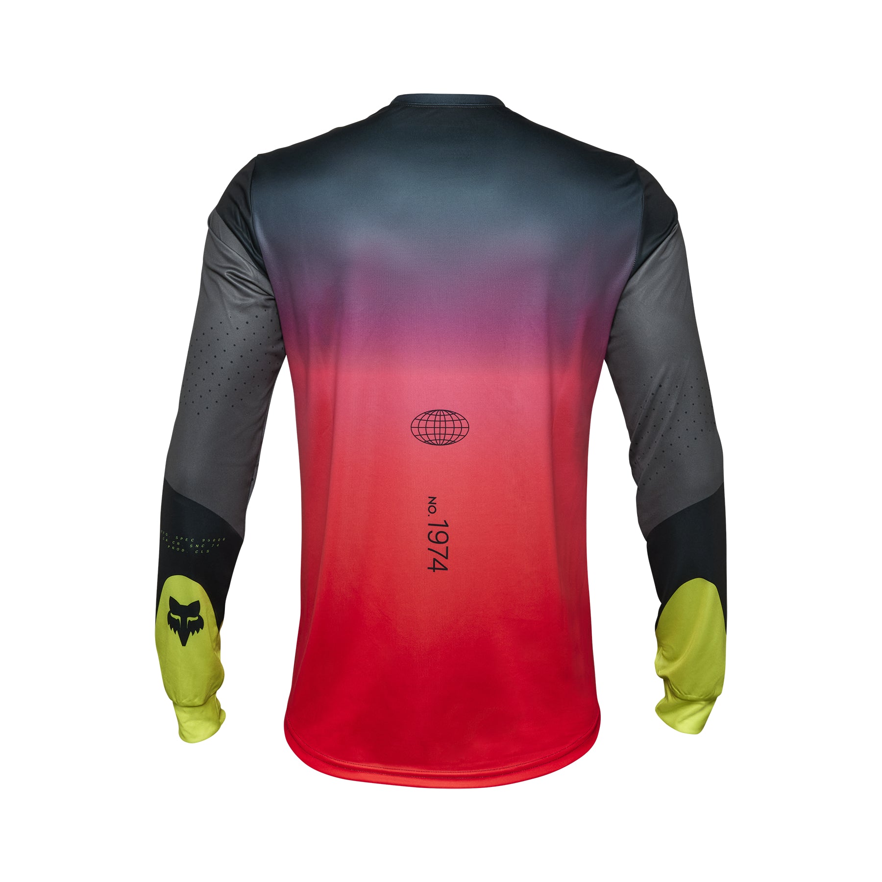 Fox Ranger Revise Long Sleeve Jersey - M - Black - Pink - Image 2