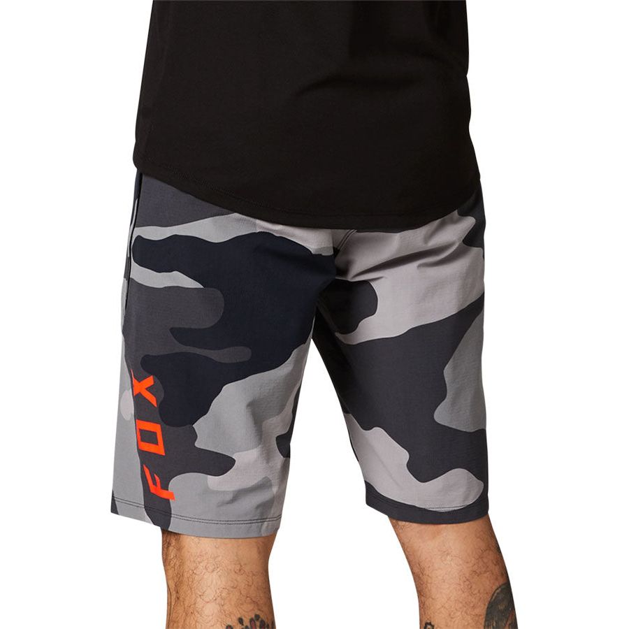 Fox Ranger Shorts - XL-36 - Black Camo | MTB Direct