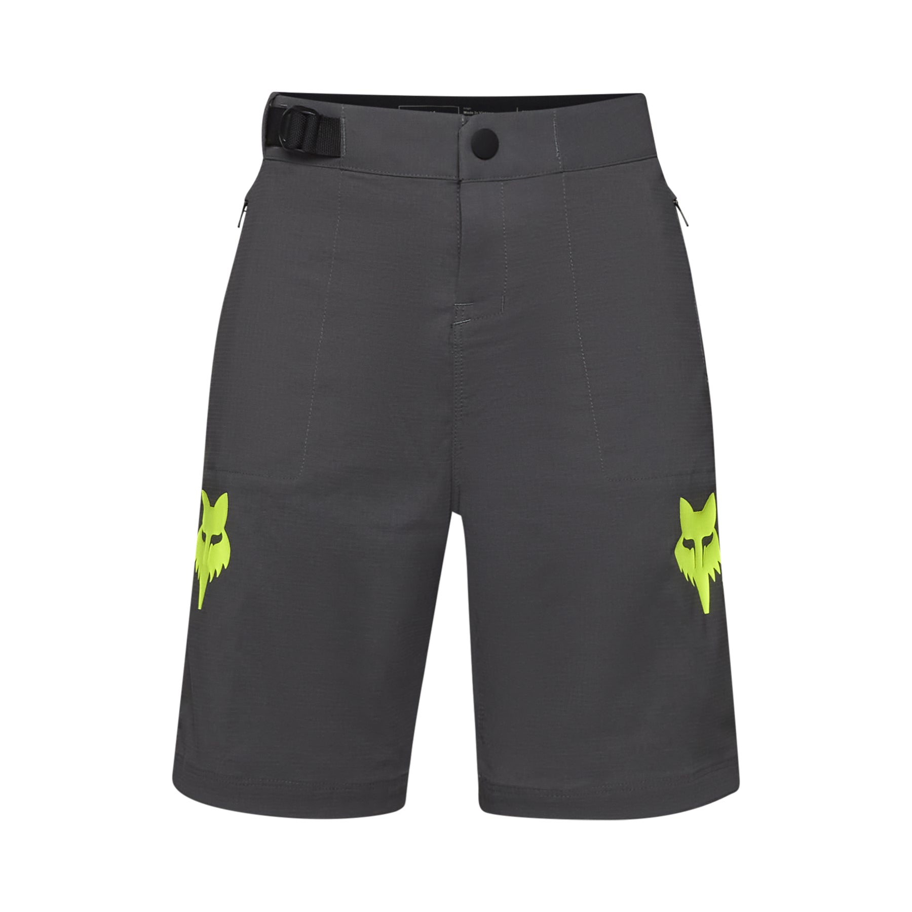 Fox Ranger Taunt Lined Youth Shorts - Youth L-26 - Dark Shadow - Image 1