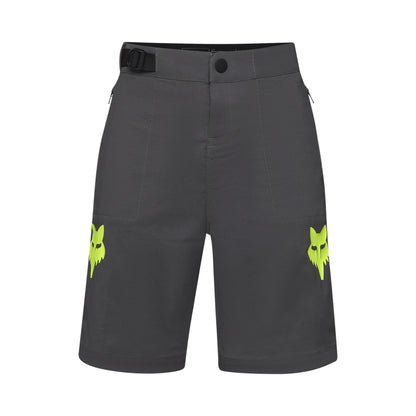 Fox Ranger Taunt Lined Youth Shorts - Youth M-24 - Dark Shadow - Image 1