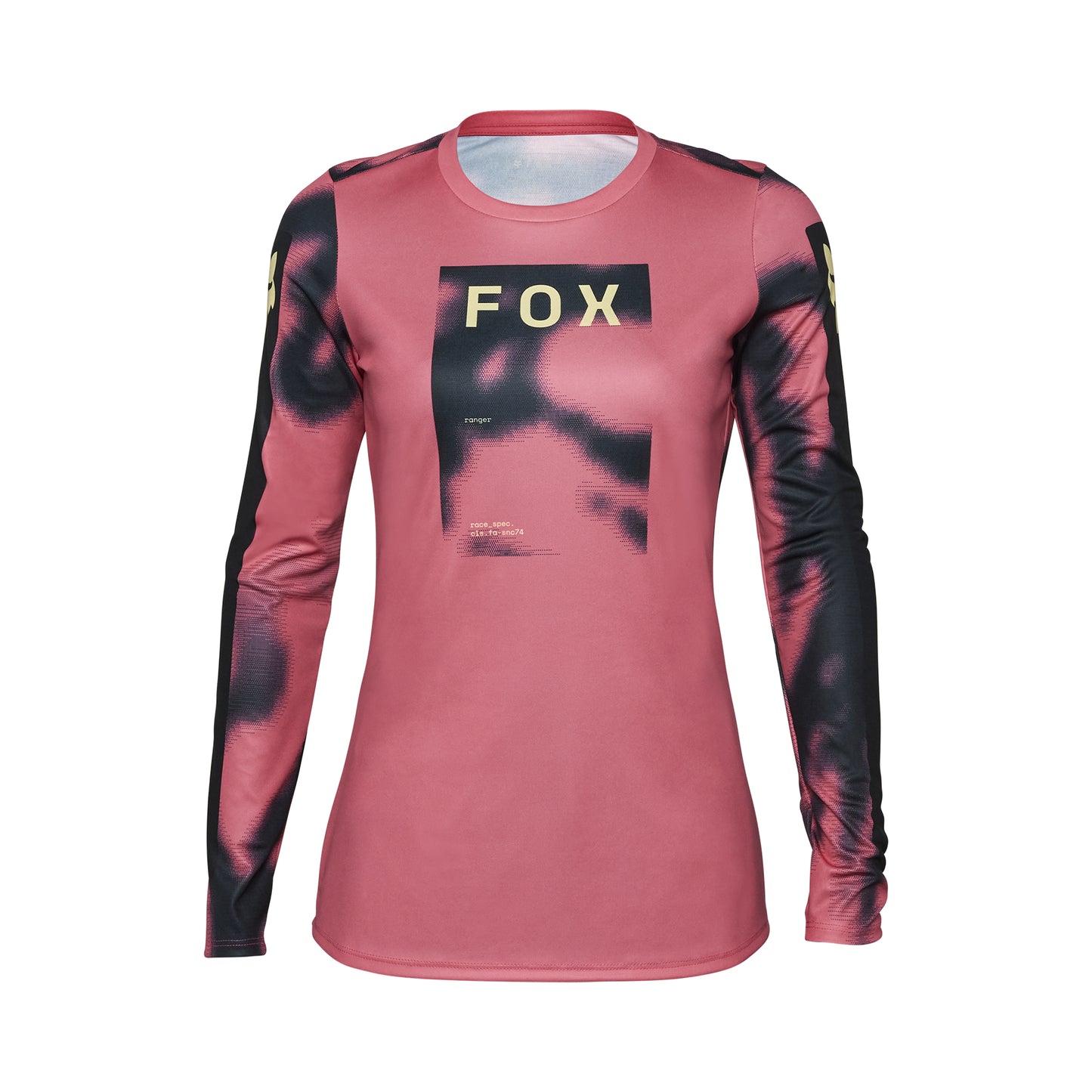 Fox Ranger Taunt Women's Long Sleeve Jersey - Women's S - Guava - Image 1