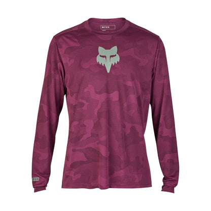 Fox Ranger Tru Dri Long Sleeve Jersey - XL - Sangria - Image 1