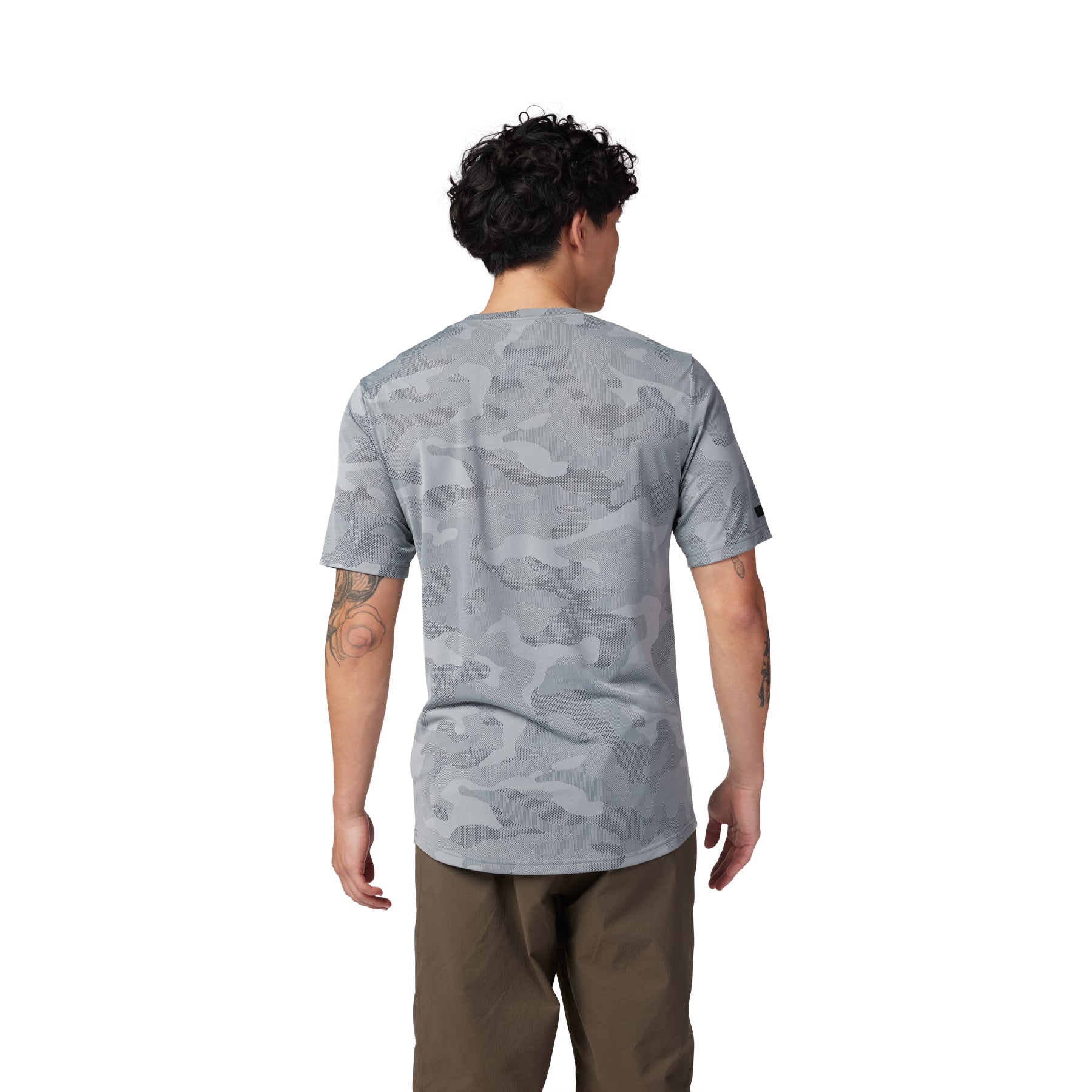 Fox Ranger Tru Dri Short Sleeve Jersey - S - Cool Grey - Image 4