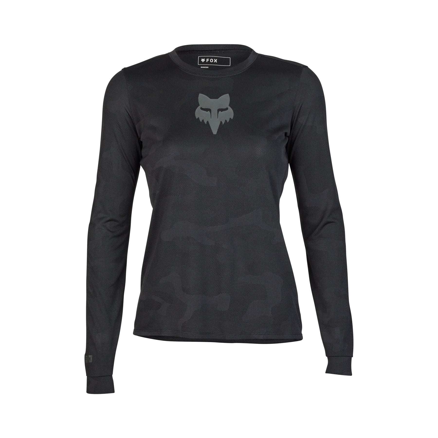 Fox Ranger Tru Dri Women's Long Sleeve Jersey - Women's XL - Black - Image 1